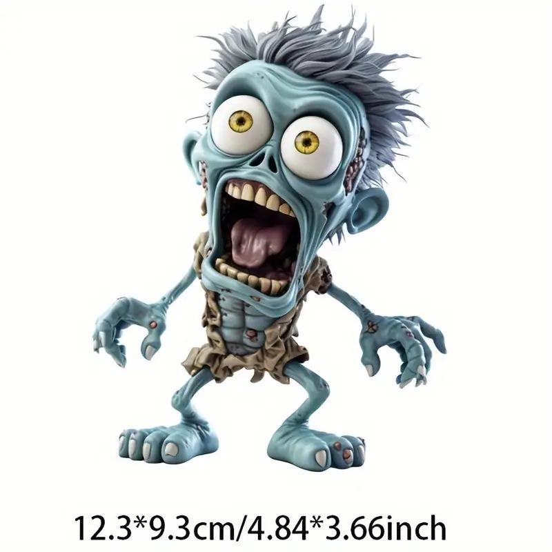 

Surprised Skull Man Motorcycle Stickers Waterproof Sun Protection Universal Car Motorbike Window Body Decoration Accessories