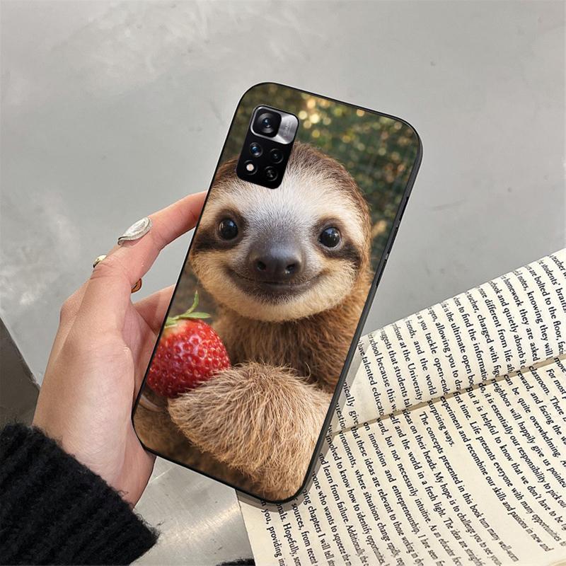 Phone Case For Xiaomi Poco C71 15T 14T Pro Redmi note 15 14 14 13 Pro Redmi A5 15C 13C Sloth