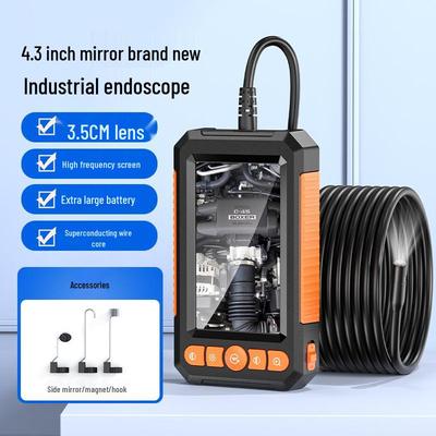 4,3" HD Endoskopkamera mit Bildschirm - Handheld 8mm Inspektionswerkzeug