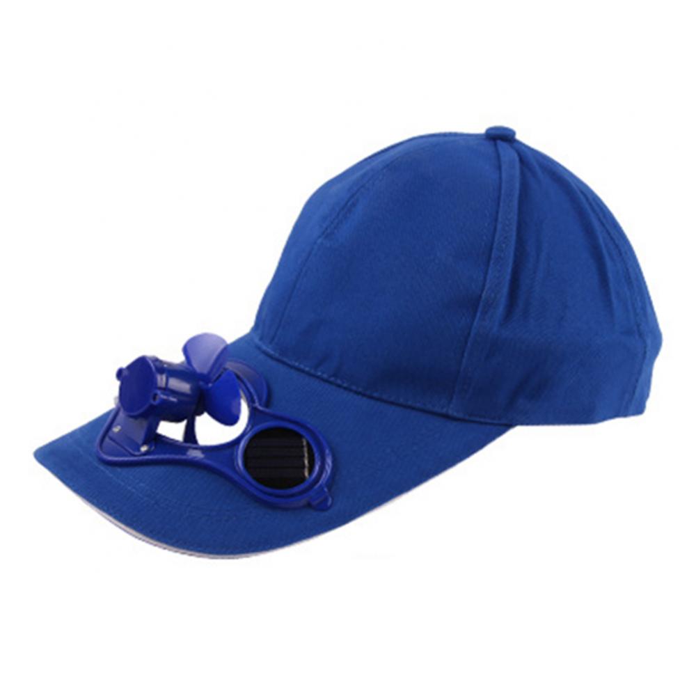Summer Men Hats Unisex Outdoor Sports Baseball Caps with Solar Power Cooling Fan Hat for Women
