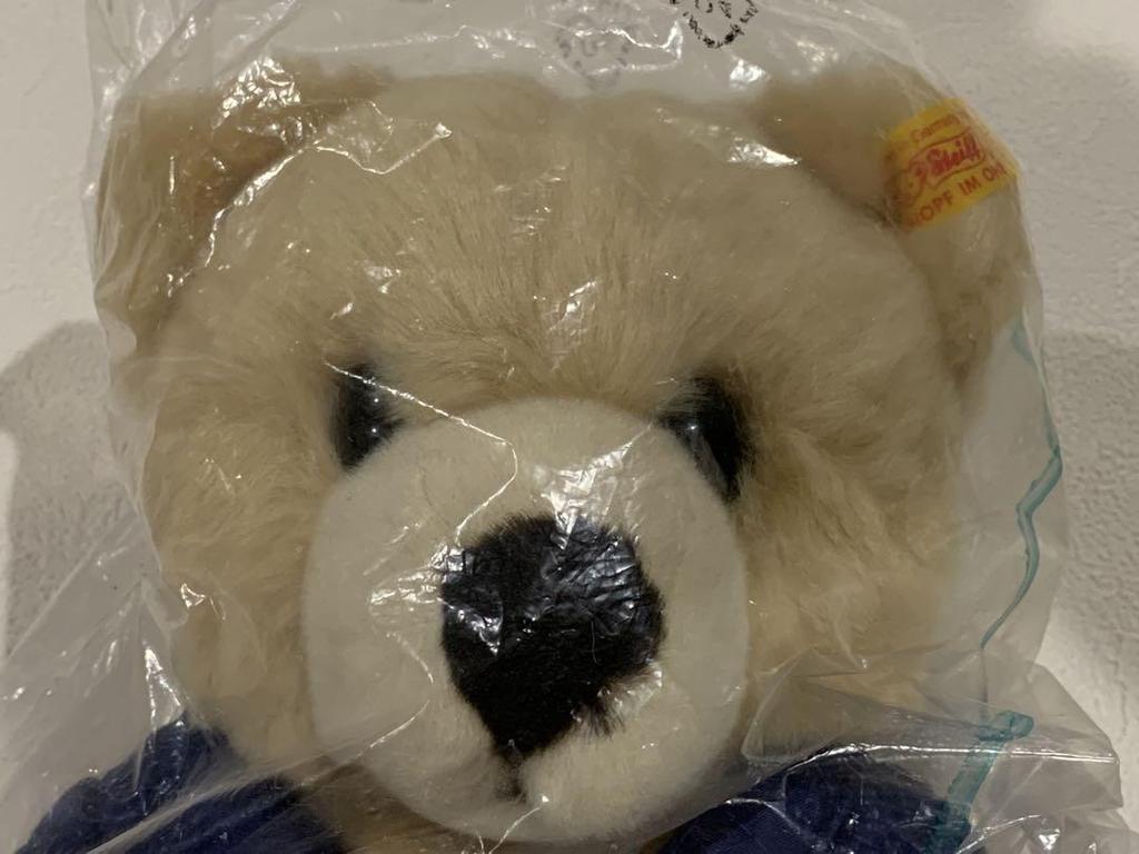 [USED] Steiff Teddy Bear Mercedes-Benz Team