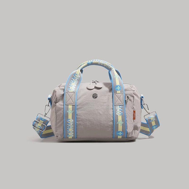 Women's Versatile Nylon Bowling Bag - Simple Crossbody & Shoulder Handbag