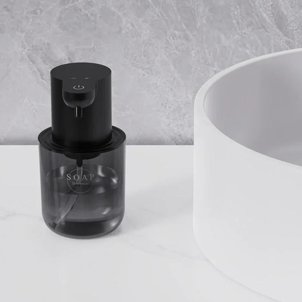 For Bathroom Foaming Soap Dispenser Automatic Soap Dispenser Home Use Office Use Adjustable Foam Output Dispenser Compact Design