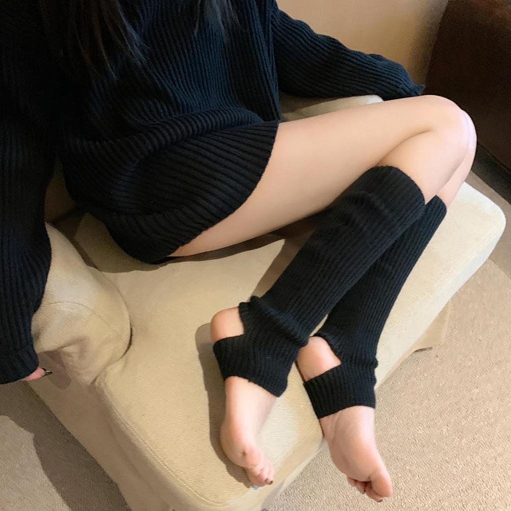 Warmers Winter Thicken Autumn and Winter Warm Knitted Socks Wool Crochet Fashion Women Long Leg Warmer