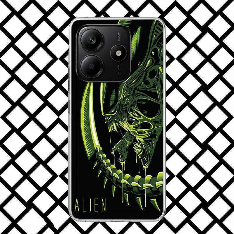 Cool A-Alien X-Xenomorph Phone Case for Xiaomi Redmi Note 15 14 14S 13 12 12S 11 Pro Plus 11E 11T 11S 10S 5G Soft Cover Fundas R
