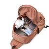 Women's Nylon Sling Backpack Drawstring Crossbody Chest Bag Lightweight Shoulder Daypack for Travel