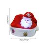 Set of 5 LED Christmas Hats for Children, Festive Light Up Santa Caps for Kids Party, Perfect for Boys and Girls