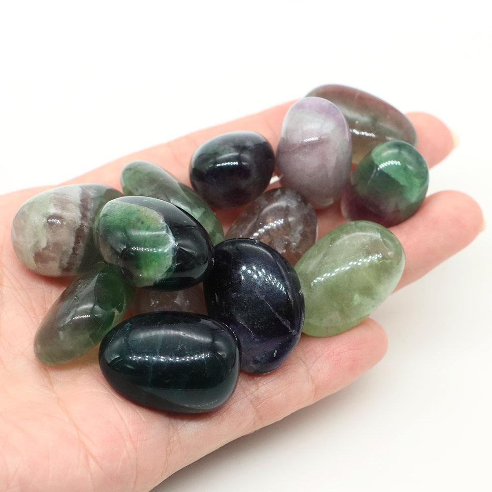 Natural Tumbled Stones Bulk Polished Rocks Gemstones Assorted Healing Crystals for Home Garden Tank Aquarium Decoration