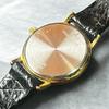 Used LONGINES Vintage Watch Gold Leather Belt