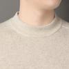Mens Thickened Warm Half Turtleneck Knitted Sweater Casual Winter Pullover