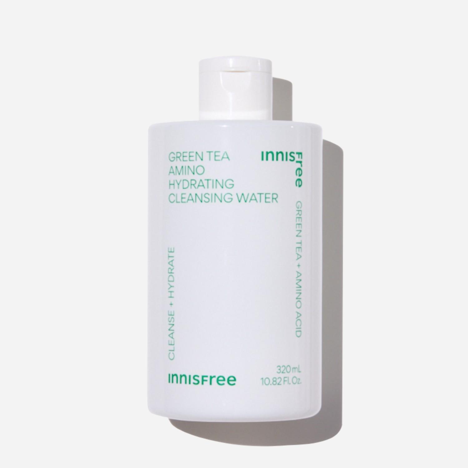 

Innisfree NEW Green Tea Amino Увлажняющая очищающая вода 320 мл #1PCS