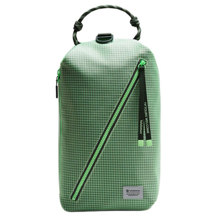 

Lululemon Fast Track 9L Multi-Style Large Capacity Backpack Unisex Backpack Lime-Green Rainforest-Green LU9CJWS-070371 Lime Yellow & Green & Rainforest Green