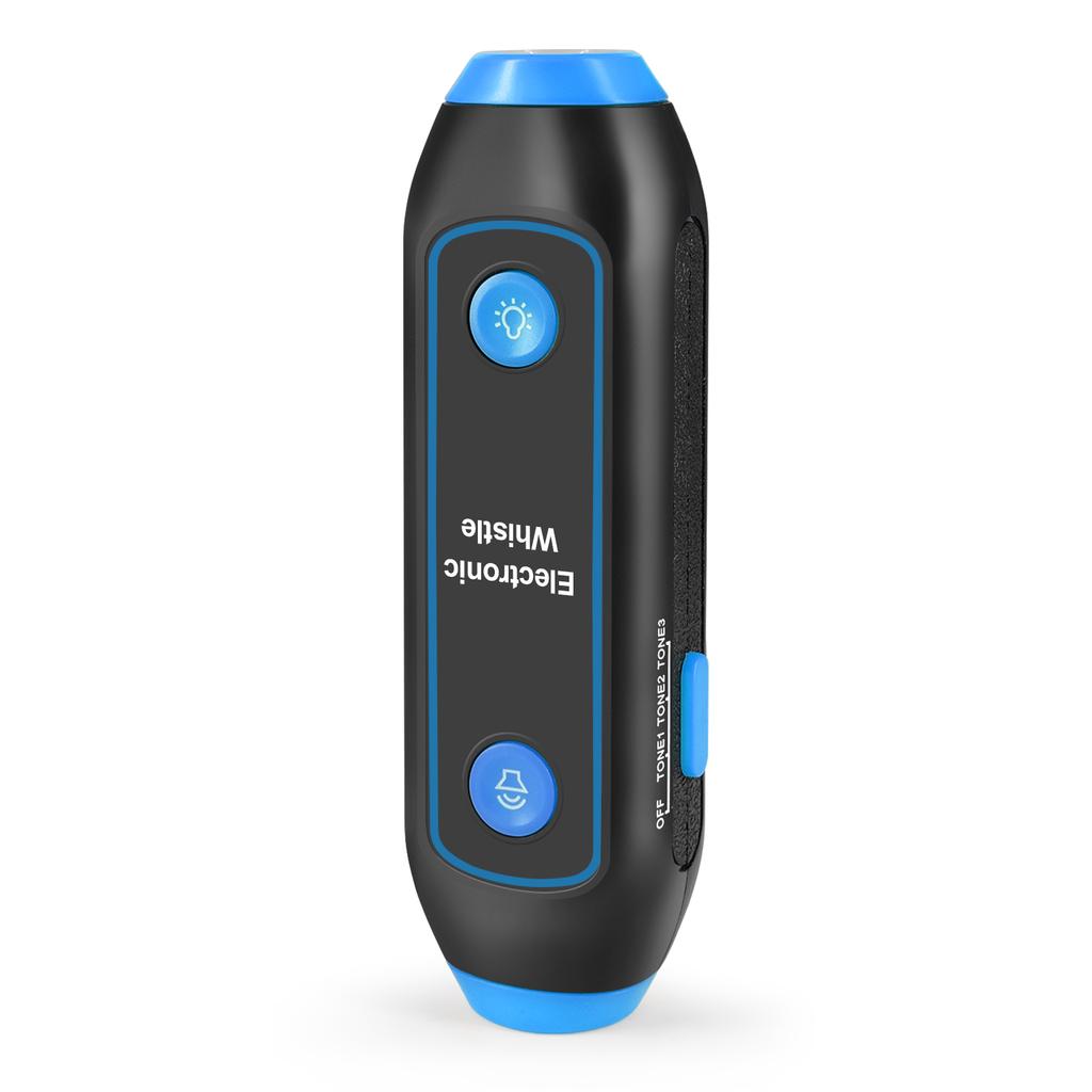 Elektronische Pfeife Handheld Elektrische Pfeife mit Lanyard SOS-Licht Taschenlampe für Schiedsrichter Sportunterricht. Lehrer