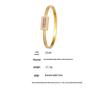 European and American Cross-Border Zircon Daisy Clasp Openable Bracelet - Fresh, Niche, Light Luxury Bracelet Set