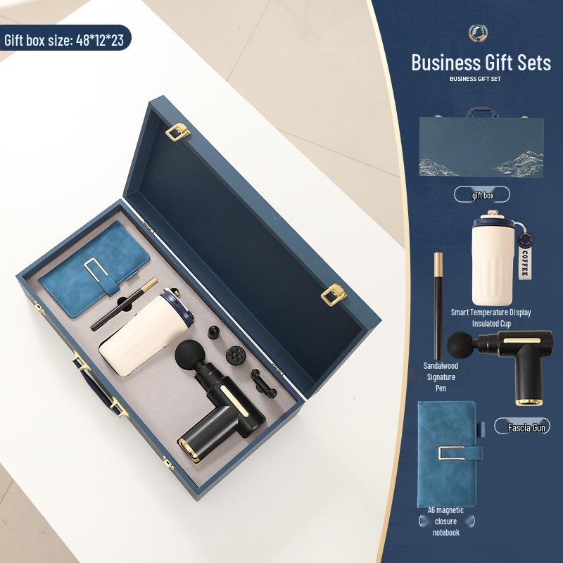 High-End Logo Tea Set for Company Meetings & Corporate Gifts