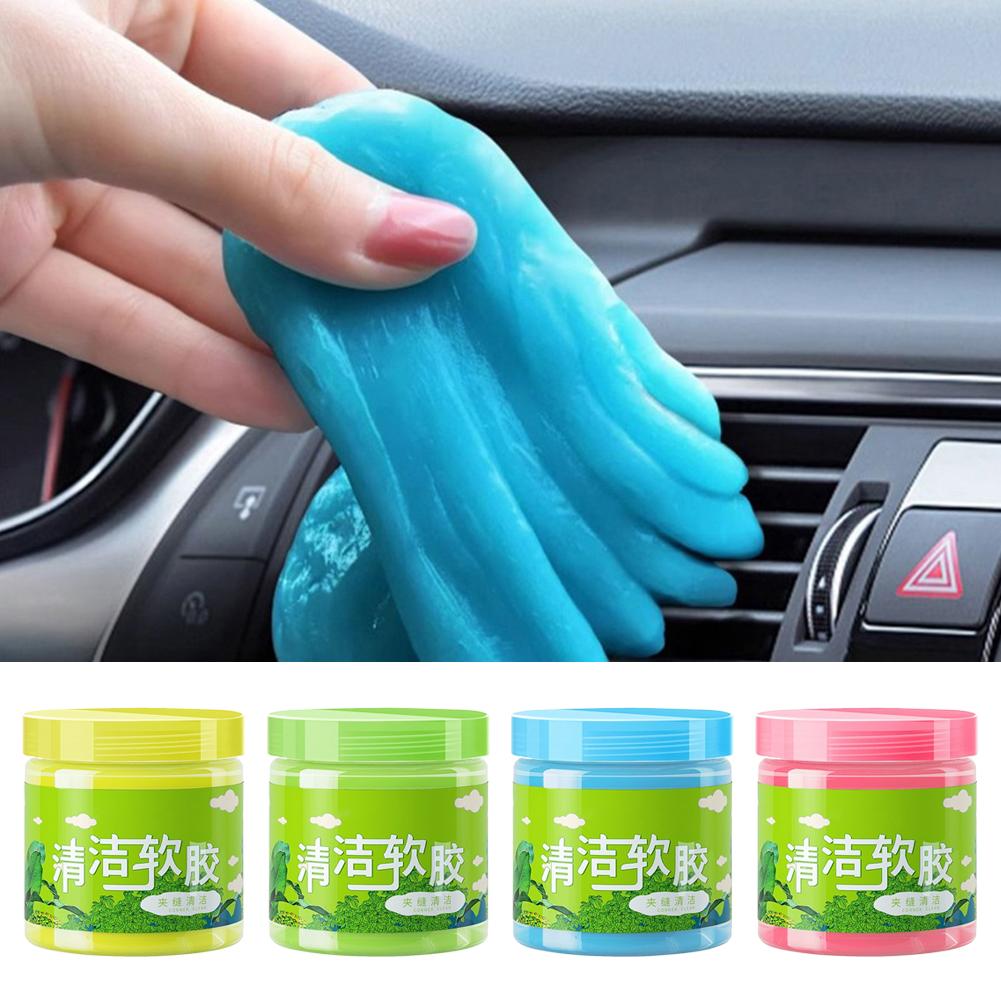 NewAuto Car Cleaning Pad Glue Powder Cleaner Magic Cleaner Dust Remover Gel Home Computer Keyboard Clean Tool Car Cleaning