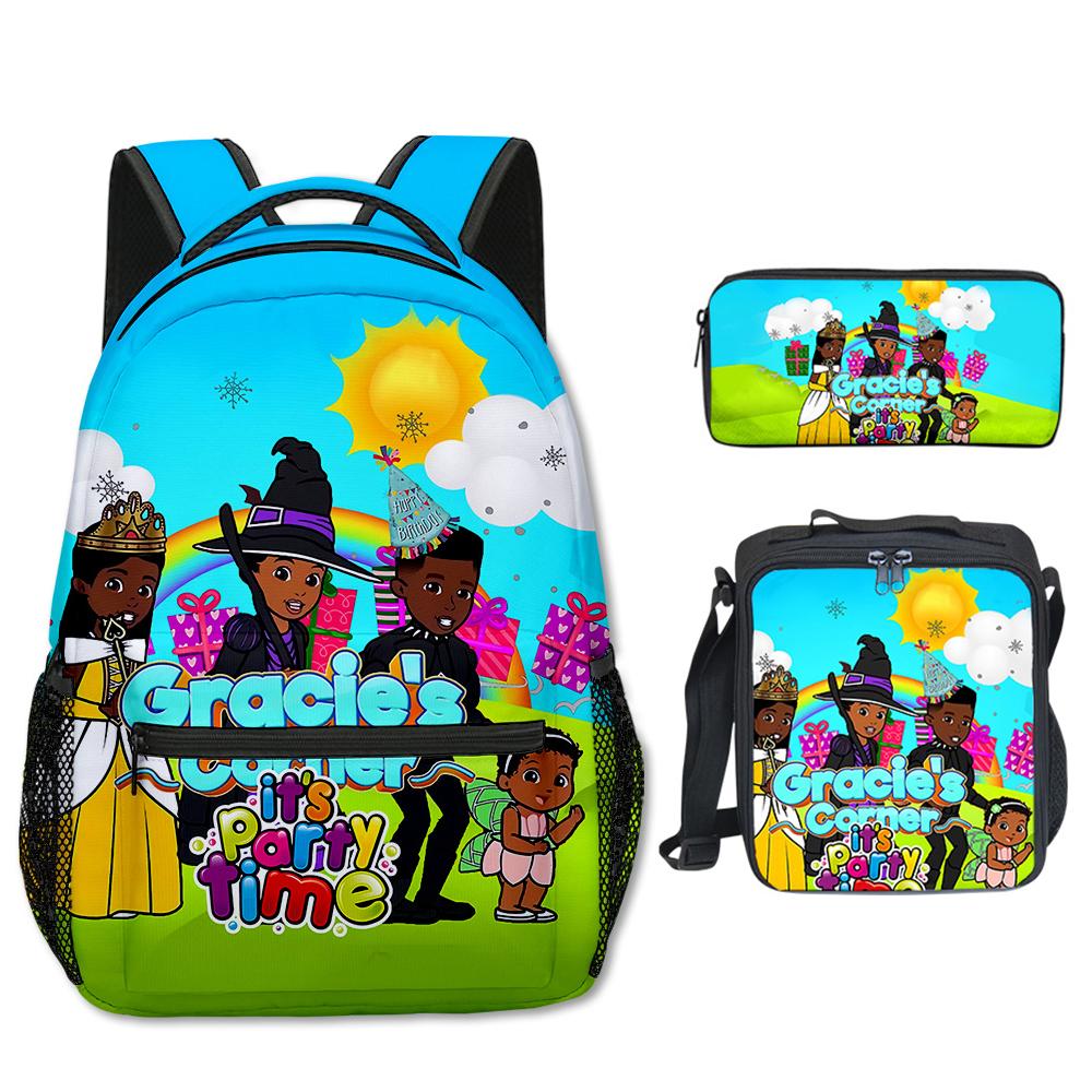 Timeless Unique Cool unicorn Pupil School Carrier Laptop Rucksacks 3D Pattern Oxford Water-resistant Boys/Girls Trip Backpacks