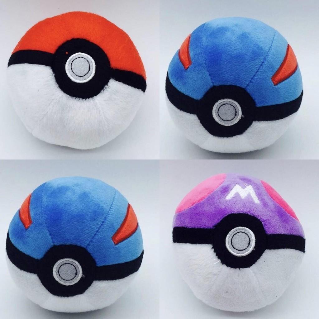 Entzückendes 4,7" Pokemon Pokeball Plüsch Stofftier für Kinder