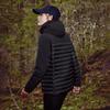 Tuoluzhe Women's Paneled Hooded Puffer Jacket