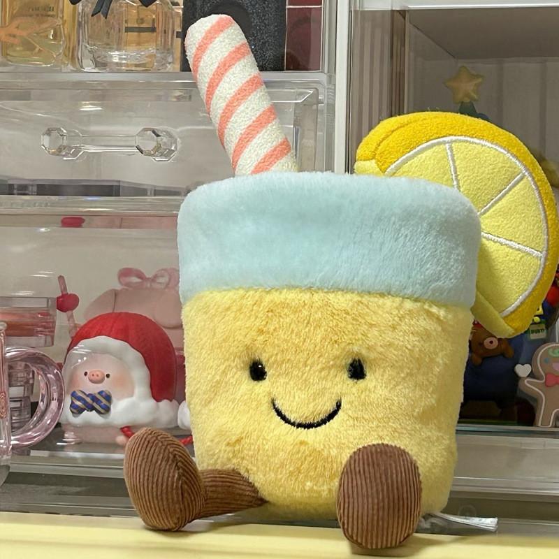 

Coconut Plush Toy With Lemons For Kids And Collectors Style B