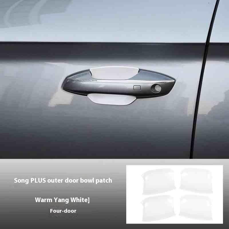 For BYD Song Plus DMI Seal U Sealion 6 Car Door Handle Sticker Scratch Protection EV OEM Color Car Accessories