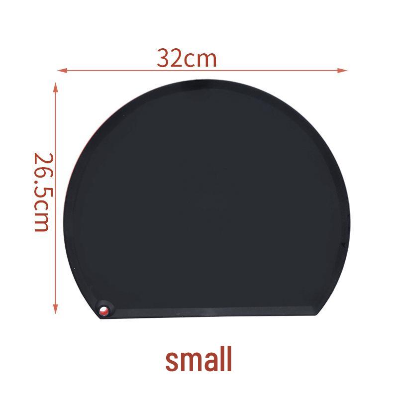 Cross-Border Antibacterial Anti-Mildew Semi-Circular TPU Baby & Kitchen Chopping Board Round