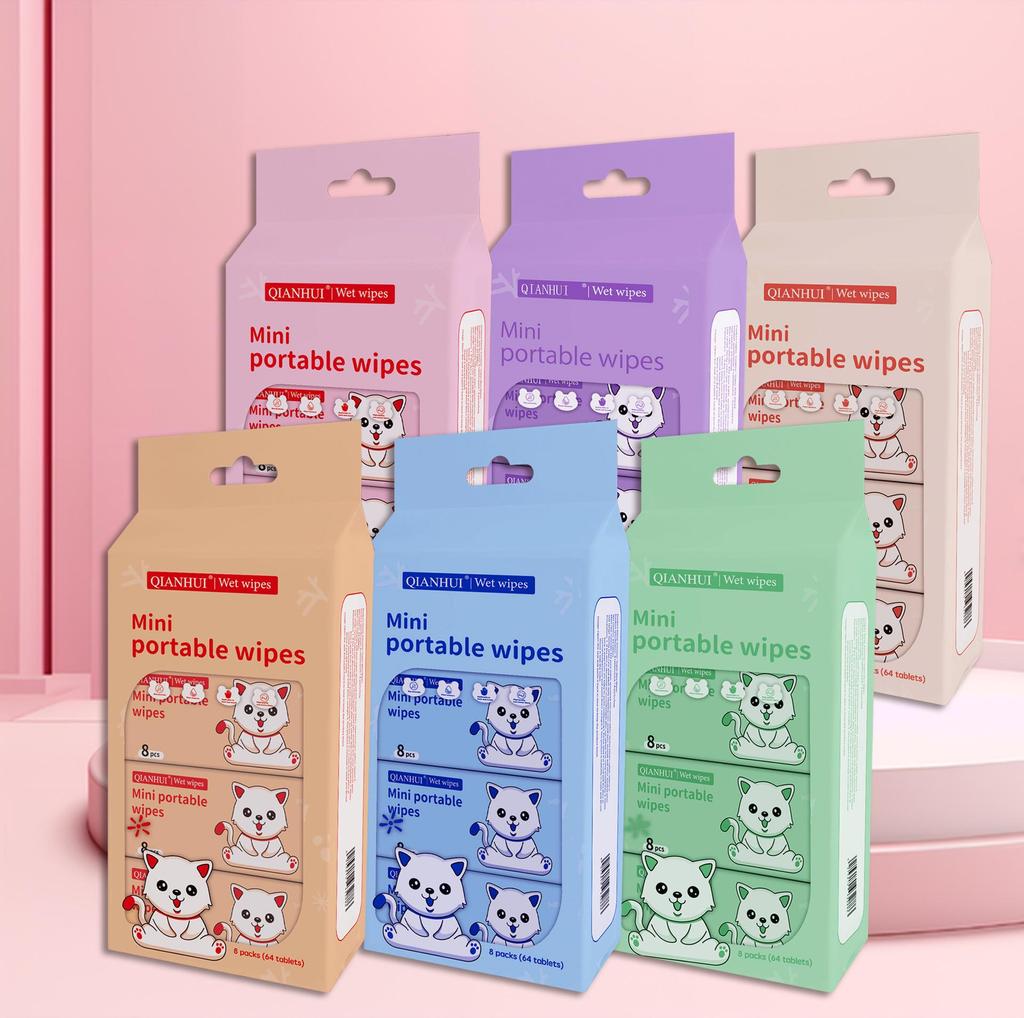 Portable Baby Hand and Mouth Mini Wipes: Child-Friendly Wet Wipes