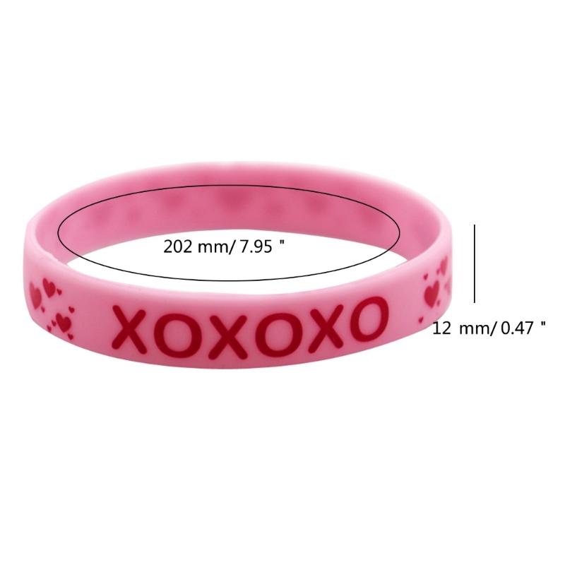 Fun Party Gifts and School Supplies Silicone Wrist Jewelry Gift for Couples