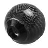 Sakan Car Shift Knob Round Carbon Black Black 2 55cm
