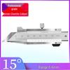 High-Precision 45° Chamfer Ruler & Digital Vernier Caliper, 0-50mm Stainless Steel Angle Gauge