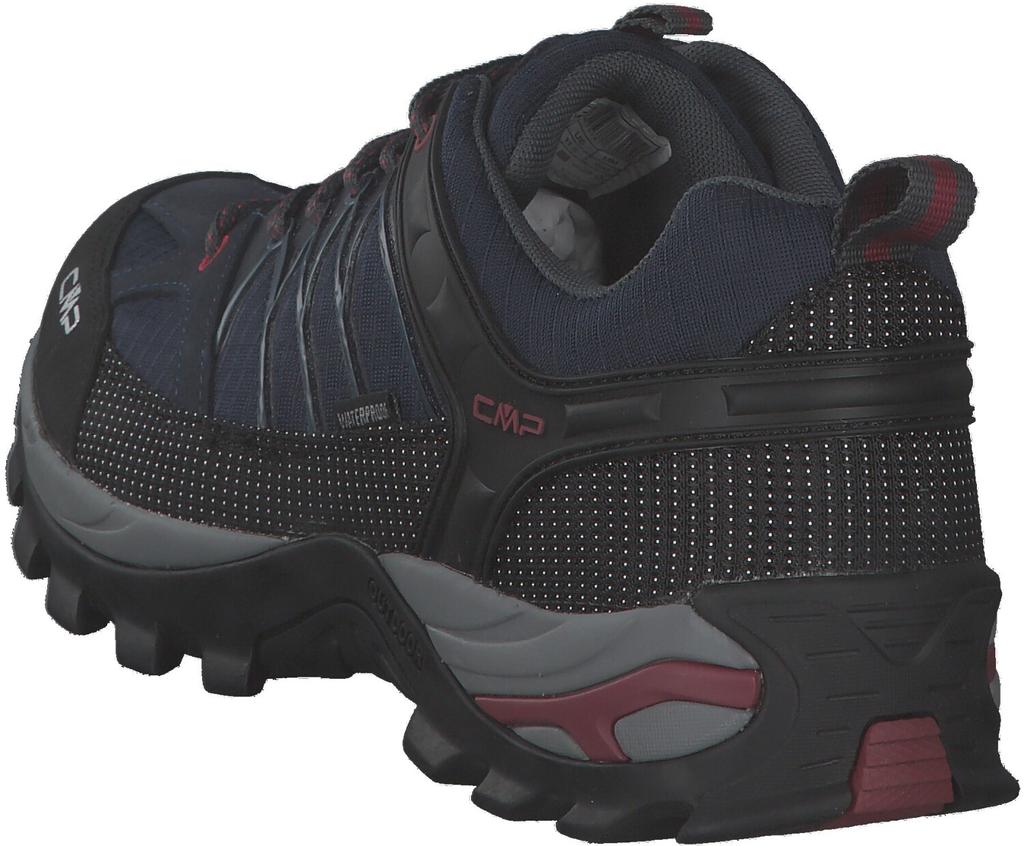 CMP Rigel Low Trekking Shoes (3Q54457) (3Q54457-62BN) Asphalt/syrah