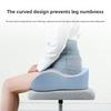 Memory foam seat cushion for chairs, provides lumbar and hip support, suitable for long-term sitting in offices, for students