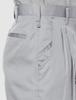 [COCOS Nobuoka] A-4453 Two-pleat Slacks, Gray, Size 106