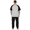 Batman Mens Logo Long Pajamas Set