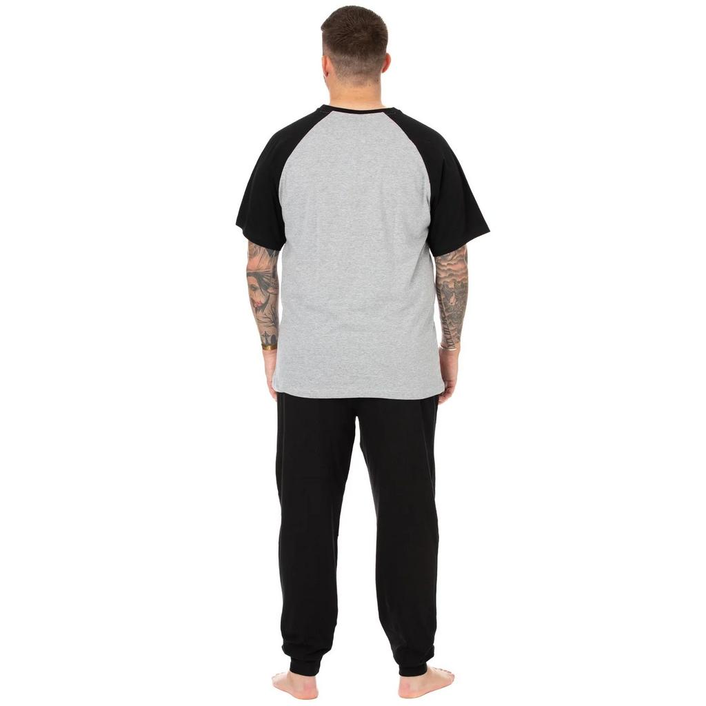Batman Mens Logo Long Pajamas Set