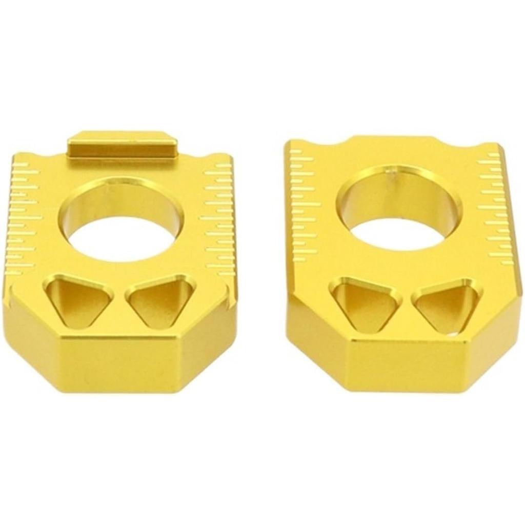 Motorrad Kompatibel Mit DRZ400SM DR-Z 400 DRZ 400SM 2005-2023 Hinterradachse Gabelblock Kettenspanner Spanner(blau)