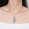 Trendy Marine Animal Dolphin Necklace Gold Silver Plated Abalone Shell Dolphin Choker Minimalist Beach Jewelry for Women Gift