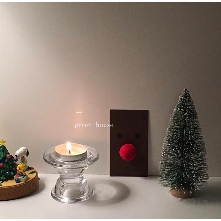 Cedar Style Mini Christmas Tree Ornament - Creative, Cute Holiday Desktop Decoration and Gift