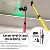 Lasers Level Telescoping Support 3M Auto Leveling Bracket for Home Inside Without Lasers Level Leveling Rod Bracket