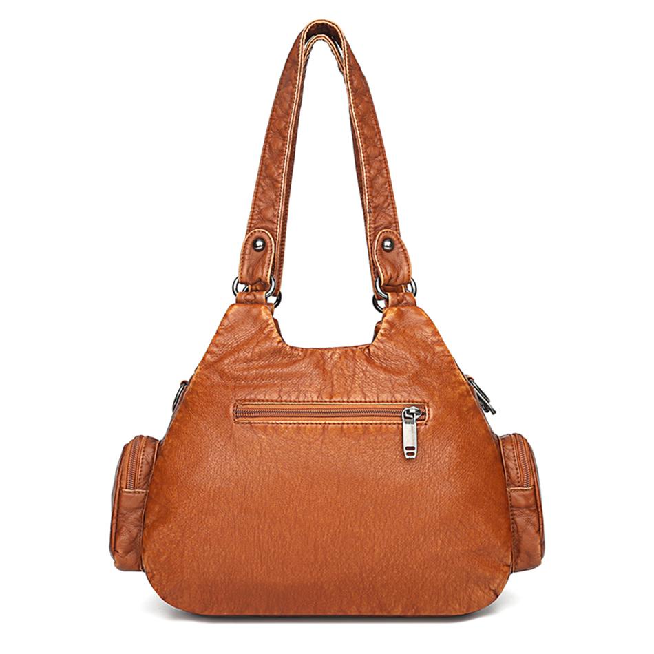 Vintage Hochwertige Leder Luxus Handtaschen Damen Taschen Designer Damen Schultertaschen für Frauen 2025 Winter Tragetasche