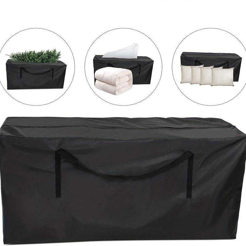 Garden & Patio Furniture Cushion Storage Bag, Provides Dry & Clean Storage, Combines Protection with Organization, Easy to Use