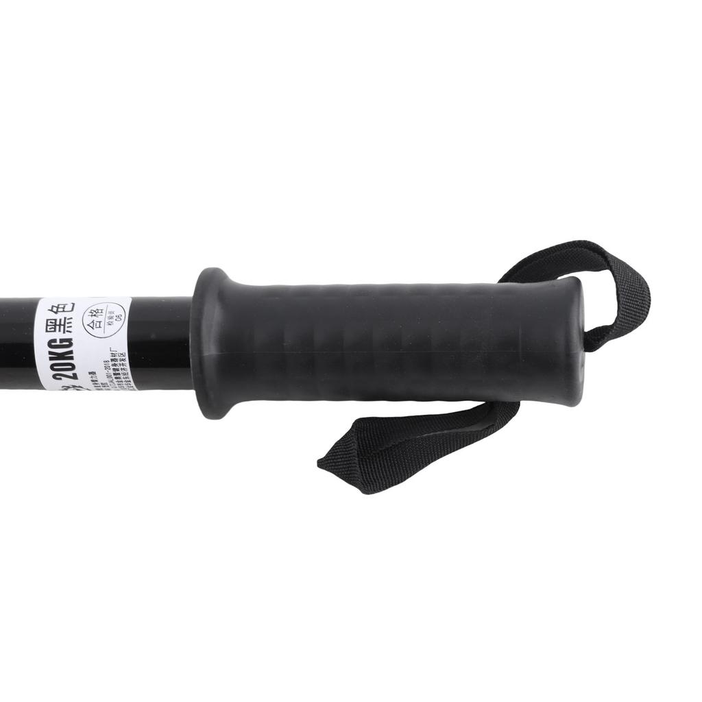 20Kg Spring Bar Exerciser Black High Strength Reliable Sturdy Versatile Power Spring Arm Bar for Fitness