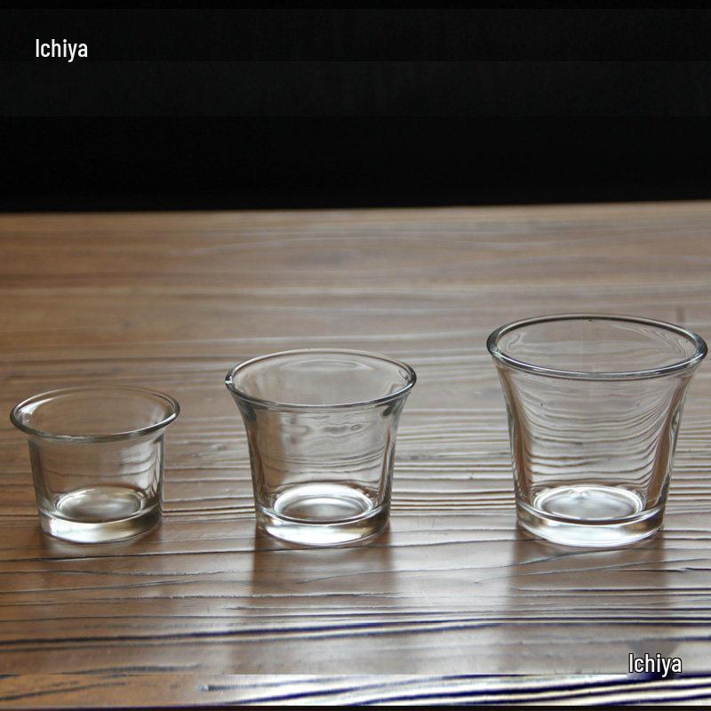 DIY Transparent Glass Candle Holder - Square & Round Windproof Cups for Homemade Scented Candles