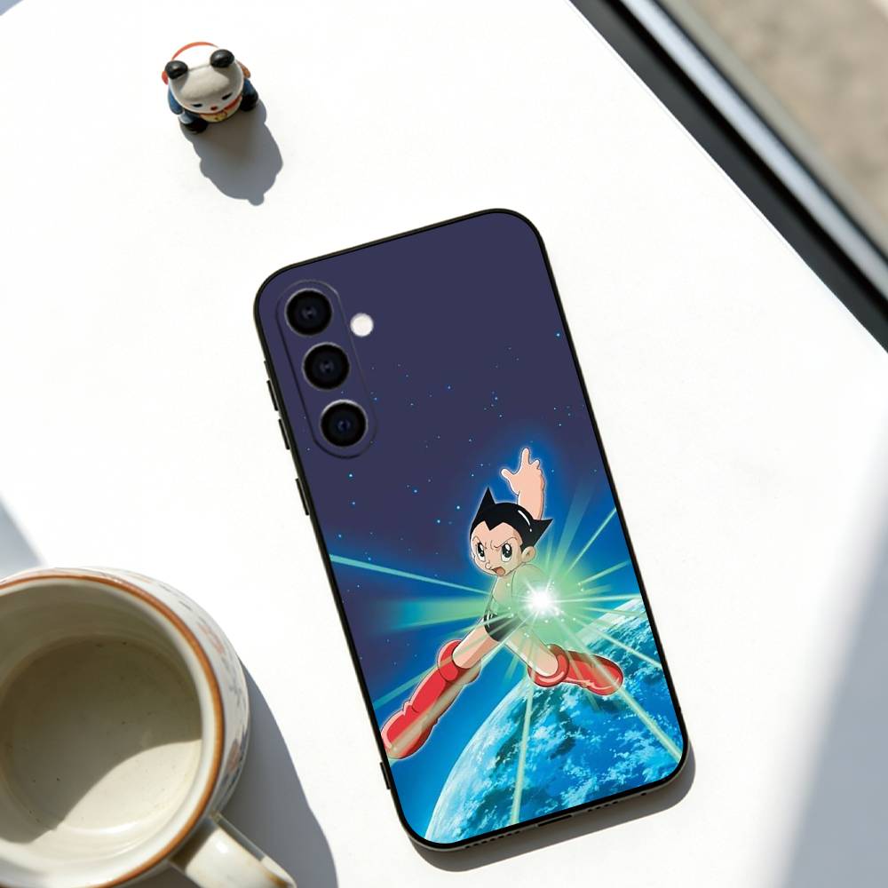 Astro Boy Handyhülle Für Samsung Galaxy A73,A72,A71,A70,A53,A52,A51,Andere Weiche Schwarze Hülle