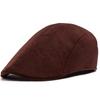 Kappe Frühling Sommer Vintage Schirmmütze Barett Luftdurchlässig Efeu Neueste Jungenmütze Damen Modekappe Geeignet Für Kleines Schlankes Gesicht Herren Leinen Flach