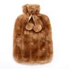 Rubber Hot Water Bottle, Hot Water Bottle, Fleece Sleeve, Imitation Rabbit Fur Cloth Sleeve, Hand Warmers and Foot Warmers.