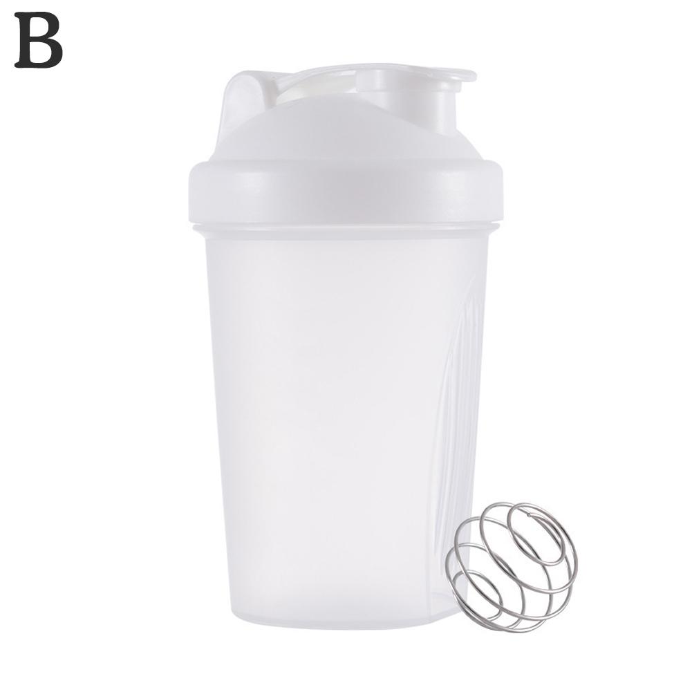 NEW 400ML Shaker Bottles Sport Water Cups Whey Protein Powder Mixer Bottle Fitness Gym Shaker Outdoor Portable Plastic Drink Cup