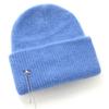 OTHER-worldly Ribbon Chain Angora Beanie [Blue]