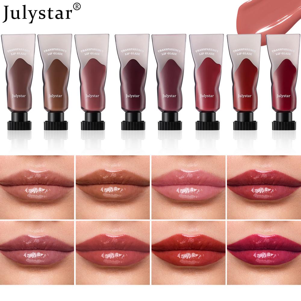 Julystar Moisturizing Gloss Lip Lacquer Long-lasting Hydration With A Mirror-like Watery Shine Available In 8 Shades