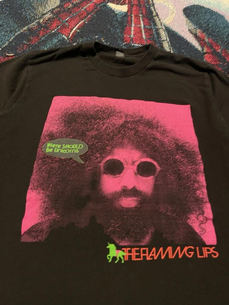 The Flaming Lips 2017 Tour Shirt Size M There Should Be Unicorns Reggie Watts